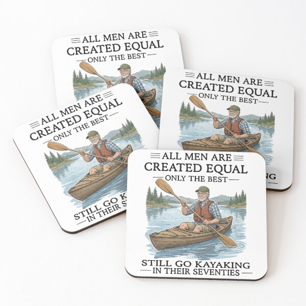 Item preview, Still Kayaking at 70 Birthday Grandpa designed and sold by FreshVibe Prints.