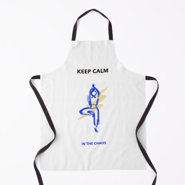 Item preview, Keep Calm in the Chaos – Yoga Balance Minimalist Design | Meditation, Mindfulness & Stress Relief Art designed and sold by ChiaraPagani.