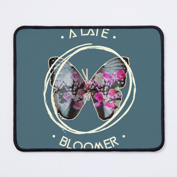 Item preview, A Late Bloomer – Floral Butterfly Aesthetic Design | Growth, Transformation & Self-Love Art designed and sold by ChiaraPagani.