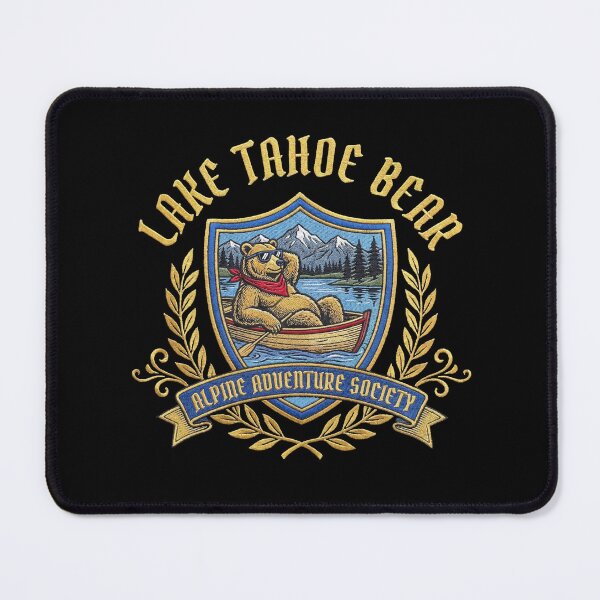 Item preview, Lake Tahoe Bear Canoeing Alpine Adventure Society designed and sold by Milasneeze.