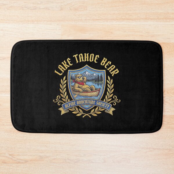 Item preview, Lake Tahoe Bear Canoeing Alpine Adventure Society  designed and sold by Milasneeze.