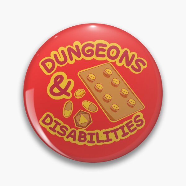Item preview, DND Dungeons and Disabilities designed and sold by Des-Doodles.