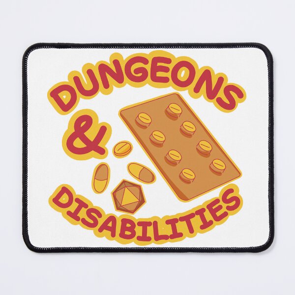 Item preview, DND Dungeons and Disabilities designed and sold by Des-Doodles.