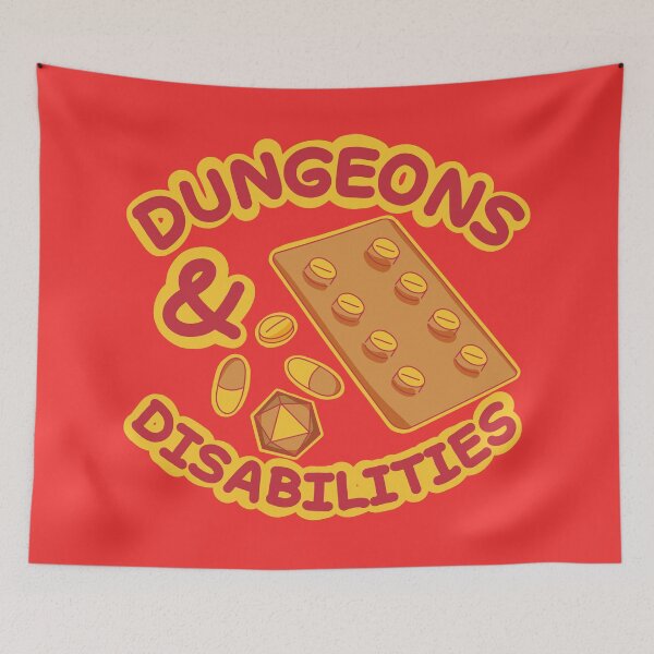 Item preview, DND Dungeons and Disabilities designed and sold by Des-Doodles.