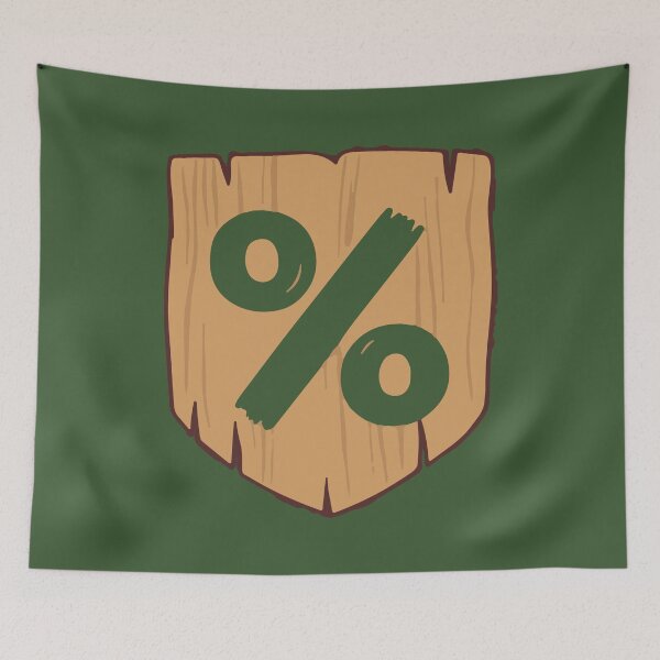 Item preview, % | Backyard Alphanumerics designed and sold by shopbloombloom.