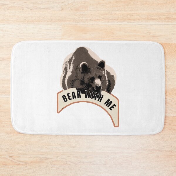 Item preview, Bear With Me – Funny Bear Pun Design | Vintage Illustration, Animal Humor & Bear Lover Gift designed and sold by ChiaraPagani.