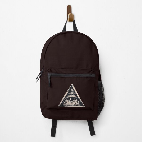 Item preview, All Seeing Eye Triangle Design | Illuminati Symbol Dark Aesthetic Art designed and sold by Cosmicstar887.