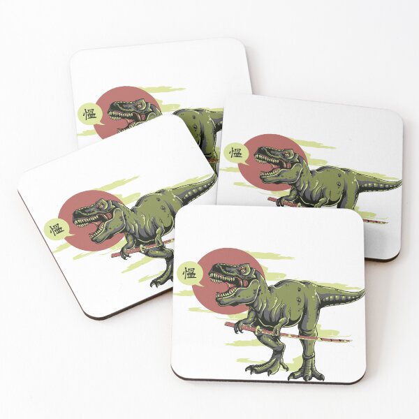 Item preview, Funny T-Rex Katana Sword Japanese Art designed and sold by CosmicControl.