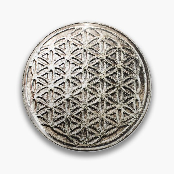 Item preview, HIKARIMi | Silver Flower of Life - Sacred Geometry designed and sold by HIKARIMi.