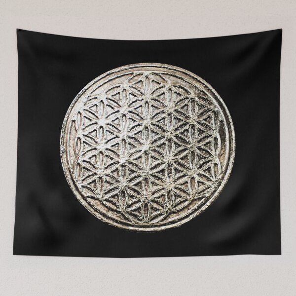 Item preview, HIKARIMi | Silver Flower of Life - Sacred Geometry designed and sold by HIKARIMi.