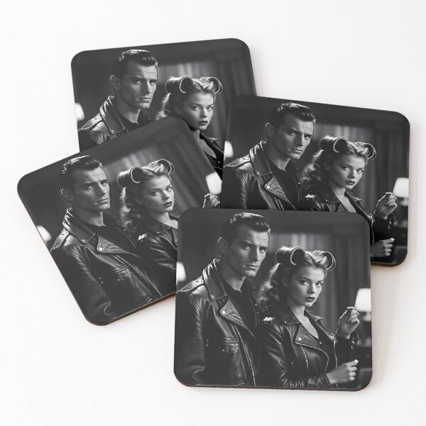 Item preview, The Monochrome Variable: Midnight at the Hotel Noir designed and sold by AllTidePixel23.