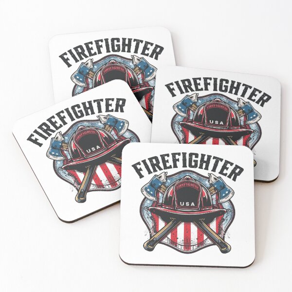 Item preview, Firefighter USA – Courage And Duty designed and sold by KapiPrint.