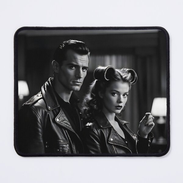 Item preview, The Monochrome Variable: Midnight at the Hotel Noir designed and sold by AllTidePixel23.