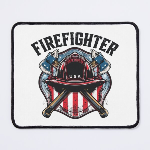 Item preview, Firefighter USA – Courage And Duty designed and sold by KapiPrint.