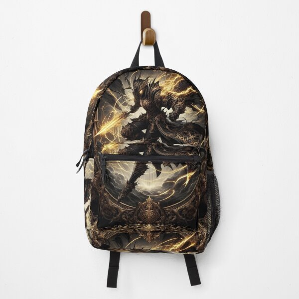 Item preview, Celestial Thunderbound Knight: Divine Guardian Within an Ornate Baroque Portal (Epic Anime Art) designed and sold by MouradStudio.
