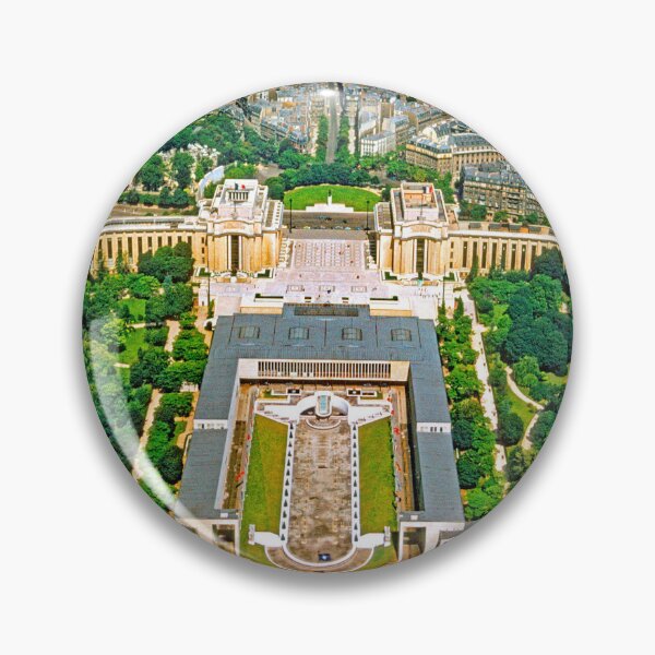 Item preview, Jardin du Trocadero, Wings of Palais de Chaillot, Paris France, 1959 designed and sold by AMacGPhilly.