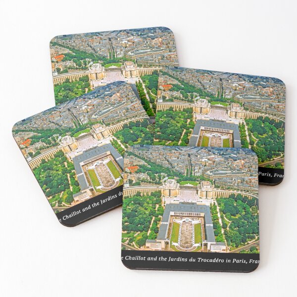 Item preview, Jardin du Trocadero, Wings of Palais de Chaillot, Paris France, 1959 designed and sold by AMacGPhilly.