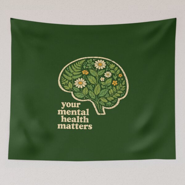 Item preview, Your Mental Health Matters designed and sold by DemureArtsy.