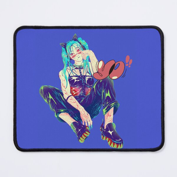 Item preview, Yo Aesthetic Girl - Streetwear Blue Hair Tattoo Style Youth Vibe. designed and sold by LunaPrintCo.