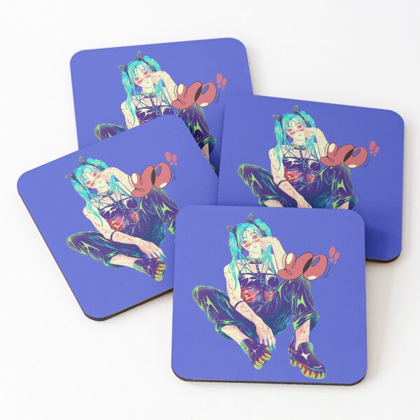 Item preview, Yo Aesthetic Girl - Streetwear Blue Hair Tattoo Style Youth Vibe. designed and sold by LunaPrintCo.