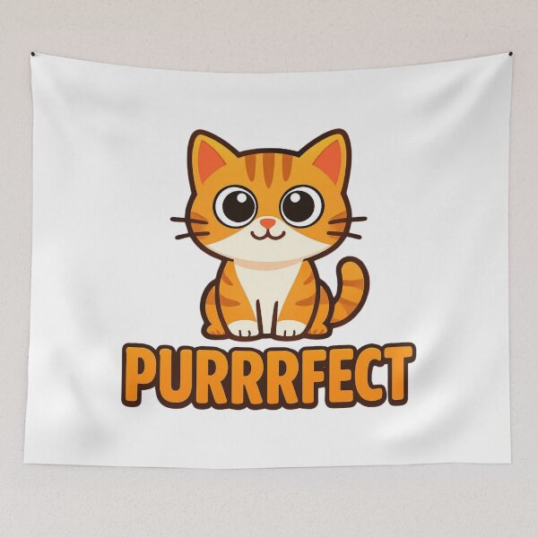 Item preview, Purrrfect Orange Cat  designed and sold by Digitaload.