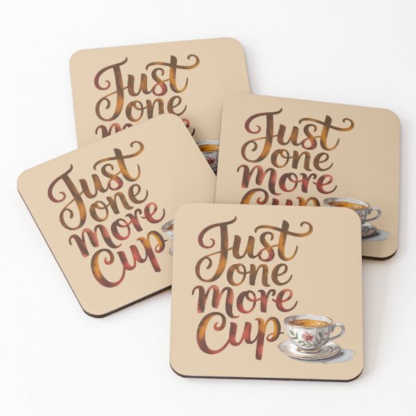 Item preview, Just one more cup designed and sold by Moonody Designs.