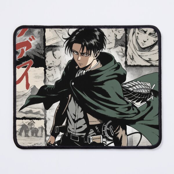 Item preview, Levi Ackerman Manga Panel  designed and sold by AnimeArsenalPrints.
