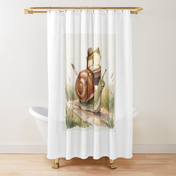 Item preview, Slow Worker Snail Funny Illustration designed and sold by ByAnad.