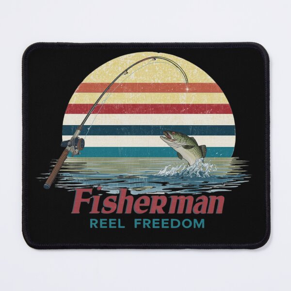 Item preview, Fisherman USA – Reel Freedom designed and sold by KapiPrint.