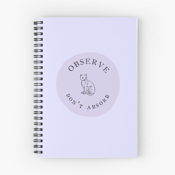 Item preview, OBSERVE DON'T ABSORB designed and sold by thehappyintrovert .