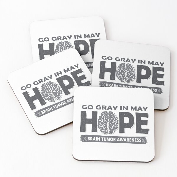 Item preview, Go Gray In May Hope Brain Tumor Awareness designed and sold by Thread&Fable.