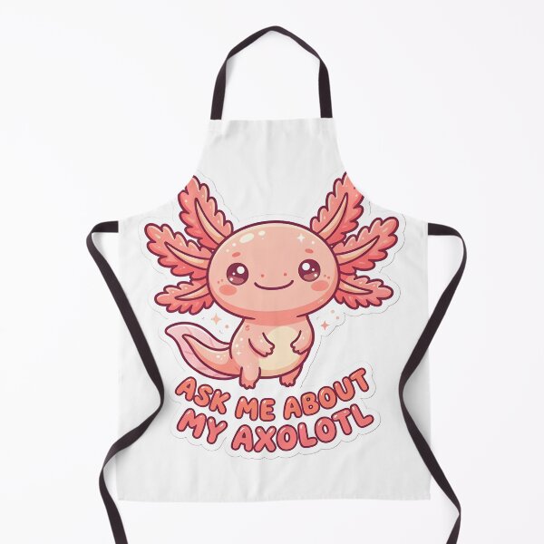 Item preview, Ask Me About My Axolotl Cute Pink Kawaii Axolotl Lover Gift designed and sold by CRASHOUT CLUB.