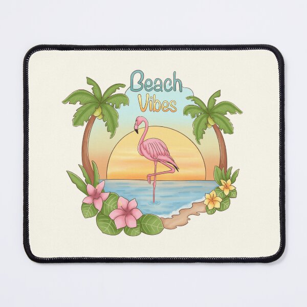Item preview, Beach Vibes / Flamingo designed and sold by Doodleooly.