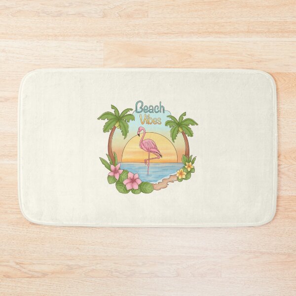 Item preview, Beach Vibes / Flamingo designed and sold by Doodleooly.