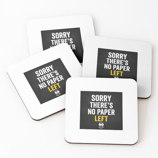 Item preview, Teacher Sorry No Paper Left - Real Teacher Life Meme Shirt designed and sold by Petringo.
