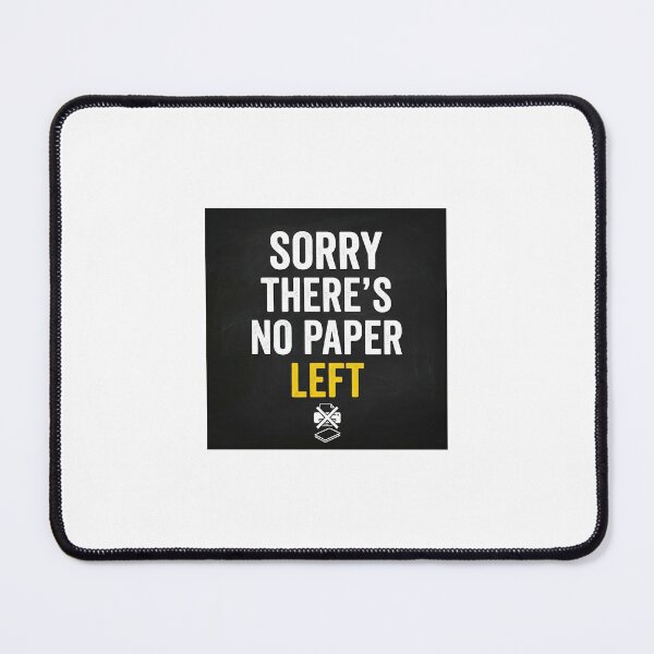 Item preview, Teacher Sorry No Paper Left - Real Teacher Life Meme Shirt designed and sold by Petringo.