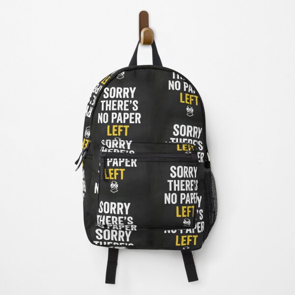 Item preview, Teacher Sorry No Paper Left - Real Teacher Life Meme Shirt designed and sold by Petringo.