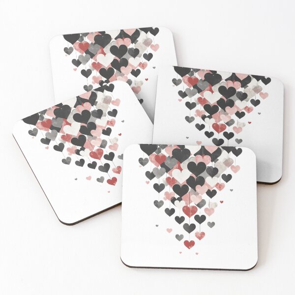 Item preview, Shower of hearts designed and sold by uunaa.