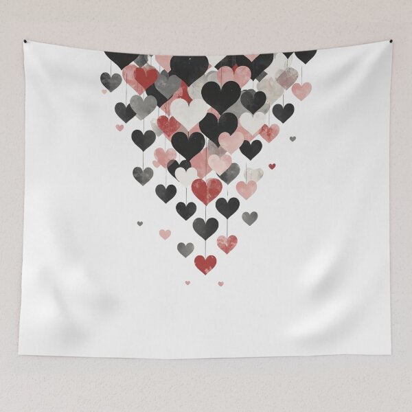Item preview, Shower of hearts designed and sold by uunaa.
