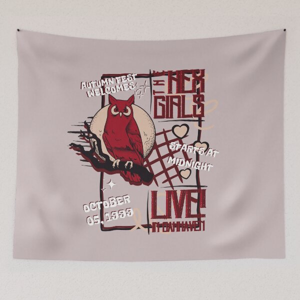 Item preview, girls rock! (red variant) designed and sold by earthtomars.