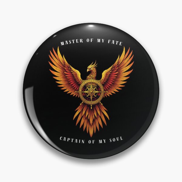 Item preview, Master of My Fate - Stoic Soul Captain - Black Edition designed and sold by Mind-Echo.