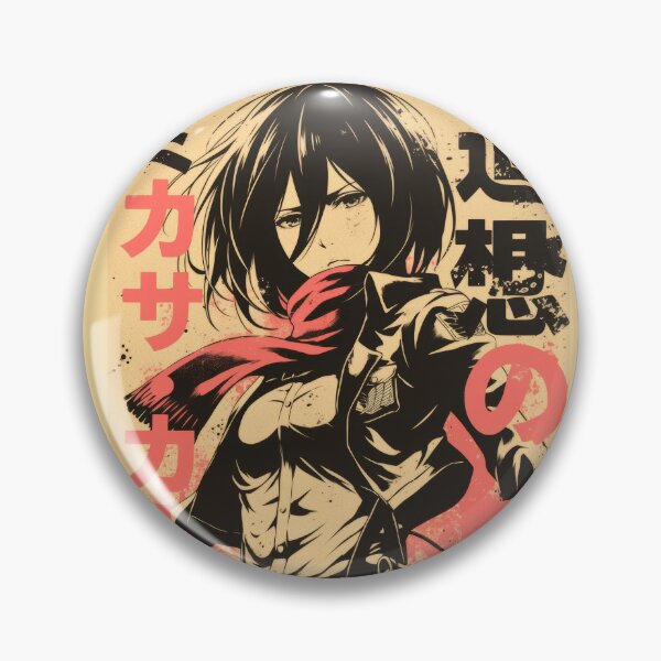 Item preview, Mikasa Vintage Duotone designed and sold by AnimeArsenalPrints.