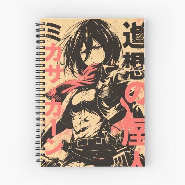 Item preview, Mikasa Vintage Duotone designed and sold by AnimeArsenalPrints.