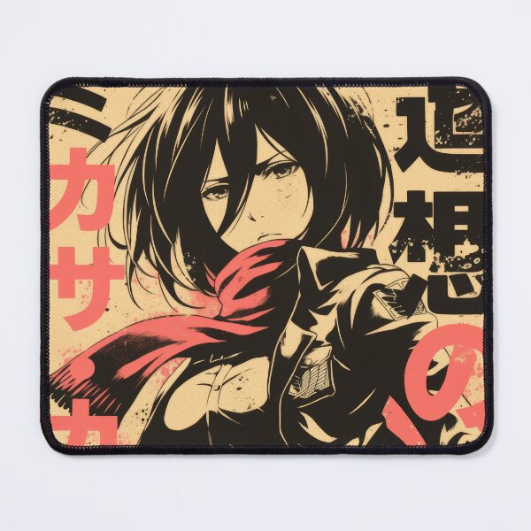 Item preview, Mikasa Vintage Duotone designed and sold by AnimeArsenalPrints.