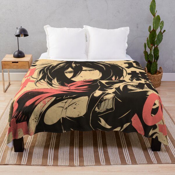 Artikelvorschau, Mikasa Vintage Duotone entworfen und verkauft von AnimeArsenalPrints.