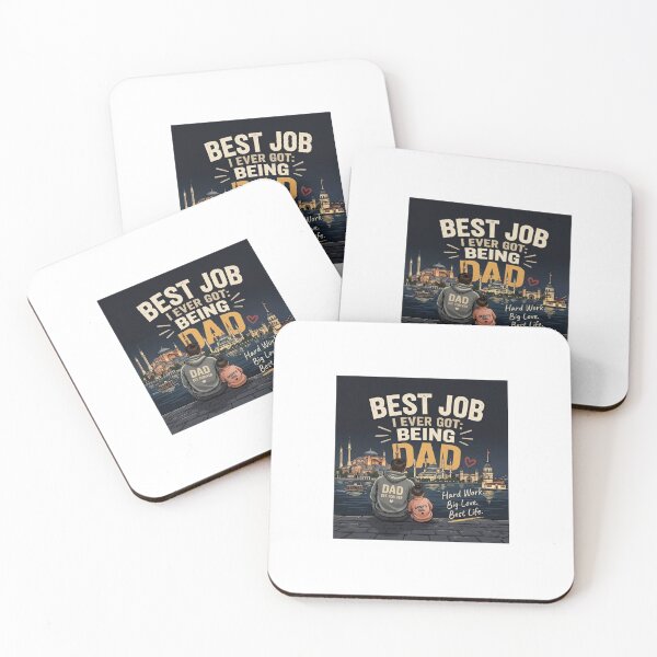 Item preview, Best Job Ever Dad Cute Father Design designed and sold by HHHGS.