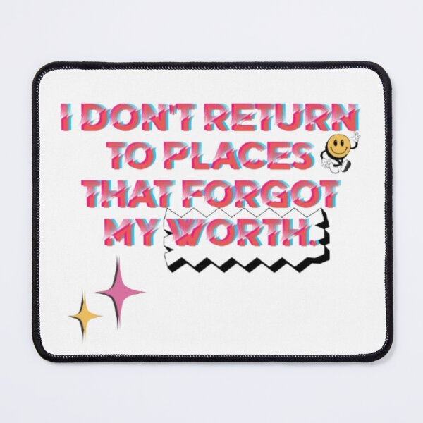 Item preview, Know Your Worth | I Don't Return To Places That Forgot My Worth designed and sold by Miheerala.