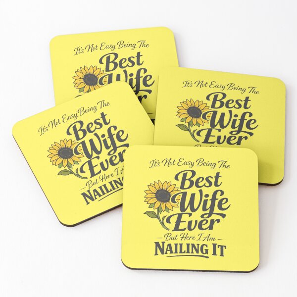 Item preview, Its Not Easy Being The Best Wife Ever Funny Wife Mothers Day designed and sold by clothesy7.