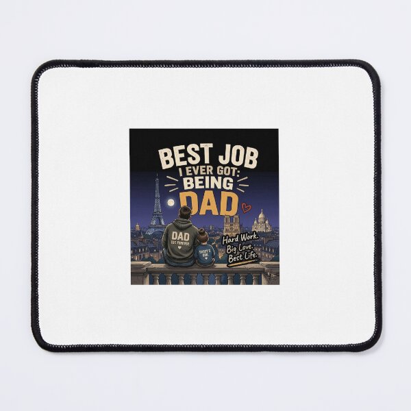 Item preview, Best Job Ever Dad Cute Father Design designed and sold by HHHGS.