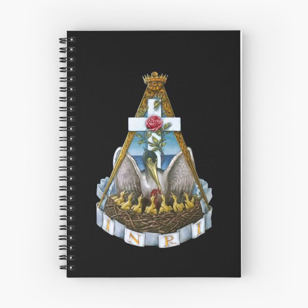 Item preview, Rosicrucian Rose Croix Pelican INRI Symbol designed and sold by signsandsymbols.